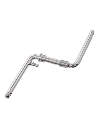 One/Piece Crank 6 1/2" (165mm) Chrome.